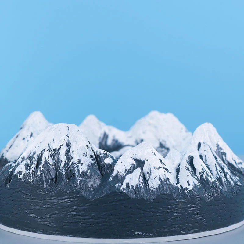 

Crystal Epoxy Resin Mold Small Snow Mountain Ornament Silicone Mould DIY Crafts Jewelry Decorations Making Tool