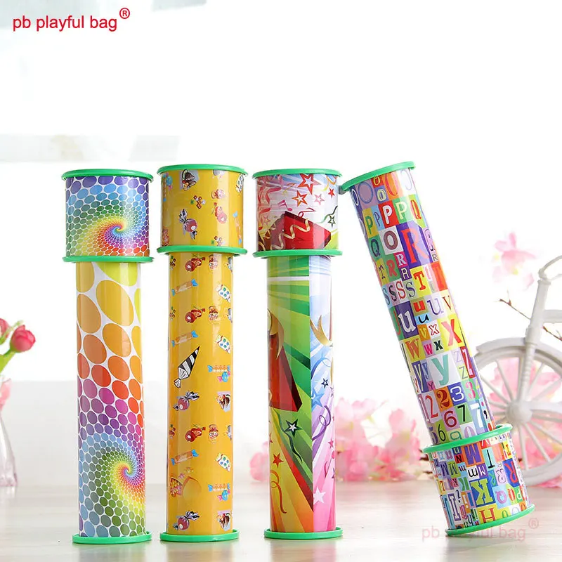 

PB Playful Bag Cartoon nostalgic big rotating kaleidoscope Children's educational toys Creative interaction leisure gifts ZG38