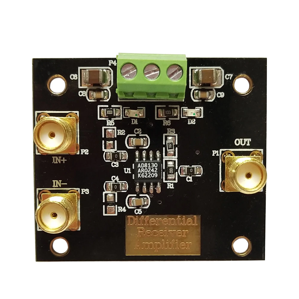 AD8130 Differential Receiving Amplifier Module Differential To Single-ended High Common Mode Rejection Ratio Low Noise And Low D