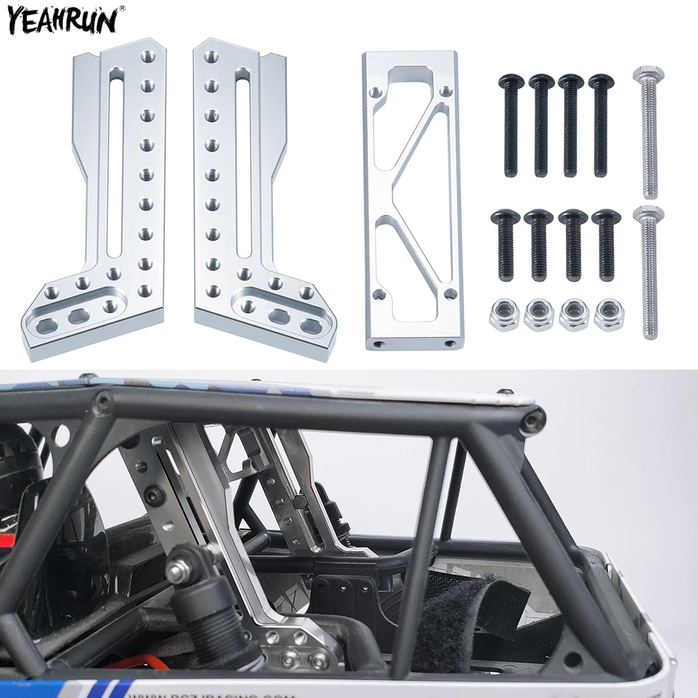 YEAHRUN Metal Aluminum Front and Rear Shock Absorber Mount Damper Towers Stand For 1/10 Axial Wraith 90018 RC Car Upgrade Parts