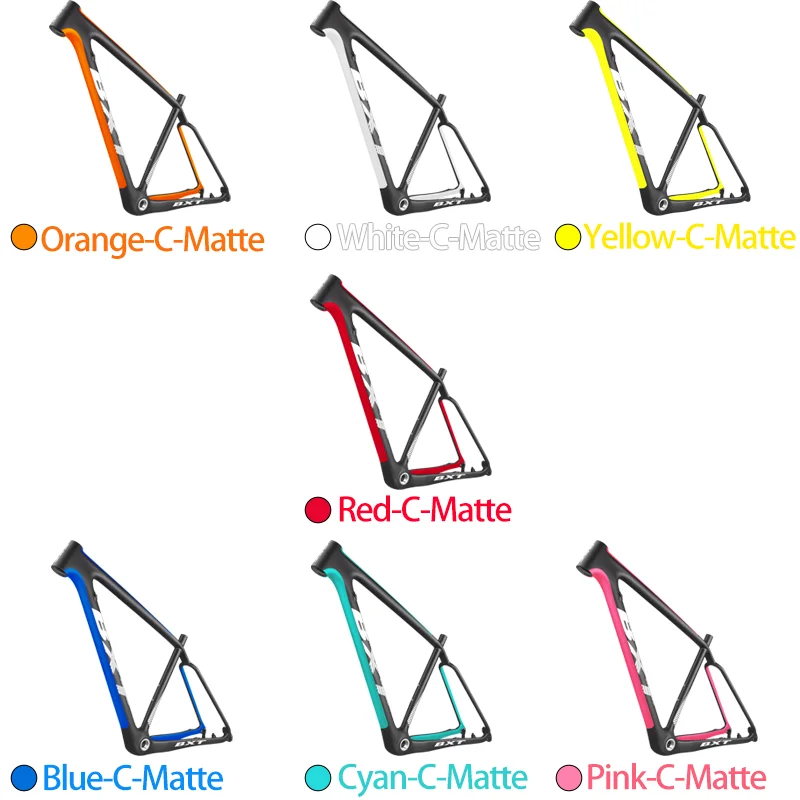 Full Carbon MTB Boost Frame, 29er Carbon Fietsframe, 148x12mm Frameset S M L Mountainbike Frames, 160mm Schijfrem
