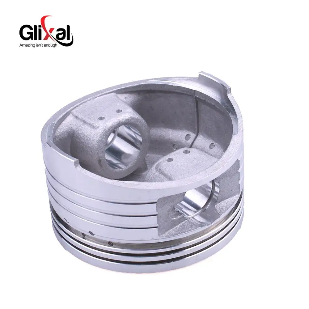 Glixal GY6 200cc 157QMJ 63mm Piston Kit Ring for TANK ROKETA JALON STRADA TaoTao Peace Moped Gas Scooter ATV Go-kart UTV