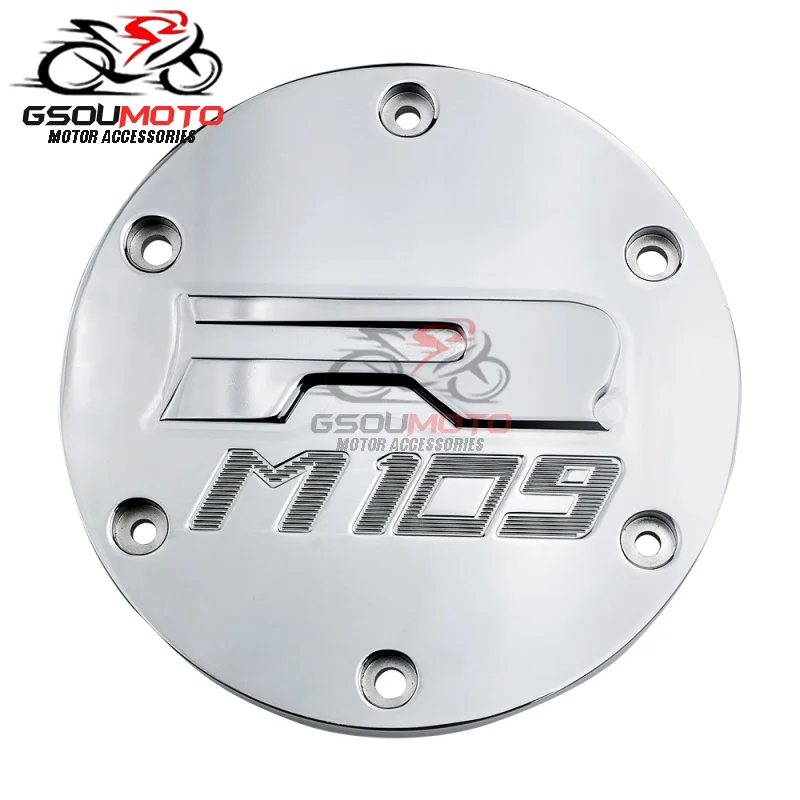 Motorcycle Parts Accessories Black Derby Covers Engine Stator Guard For Suzuki Boulevard M109R VZR1800 Intruder M1800R 2006-2019
