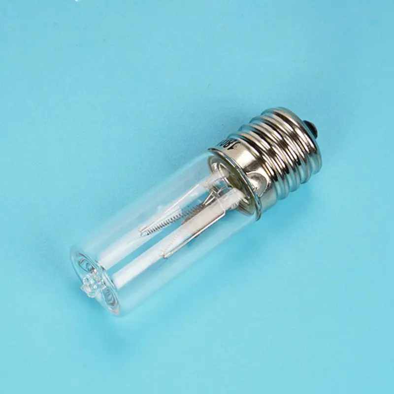 Bombilla tubo luz ultravioleta, lámpara desinfección ozono G8TC, E17, Uvc, 10-12v, 3w, 3,5