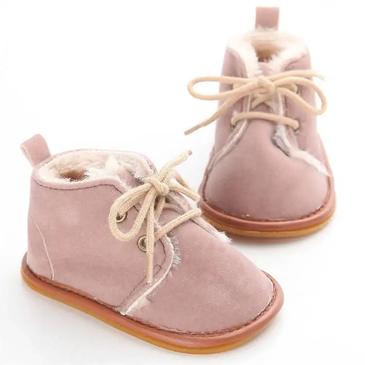 Nouveau neige bébé chaussons chaussures bébé garçon fille