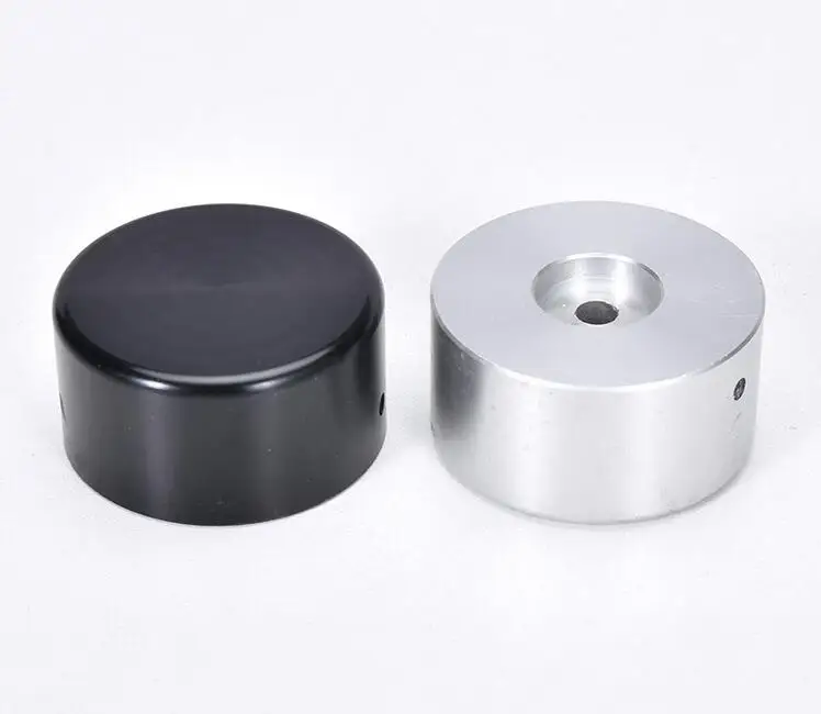 1 قطعة قطر 48 مللي متر ارتفاع 25 مللي متر جميع مقبض حجم صلب من الألومنيوم