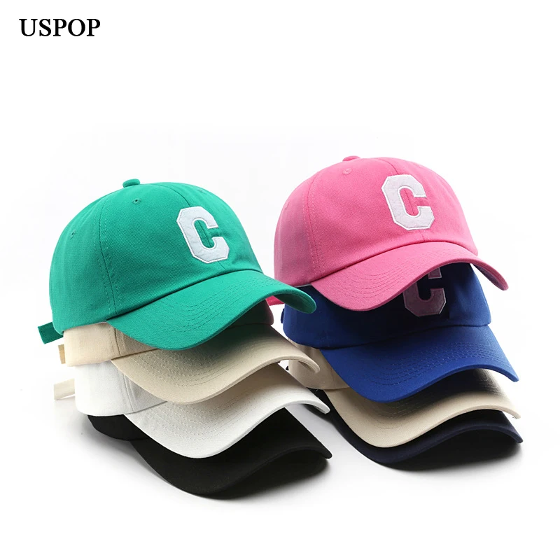 New Arrival Brand Baseball Caps Letter C Women Men Caps Adjustable Visor Cap for Four Season