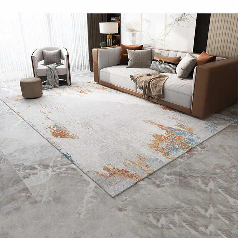 Abstract Art Rugs Carpet for Home Living Room Modern Sofa Tea Table Area Rug Home Big Size Carpet Simple Bedside Mat Decoration