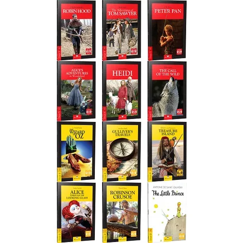 English Story Set-Stage 1 and Stage 2 (12 BOOK)