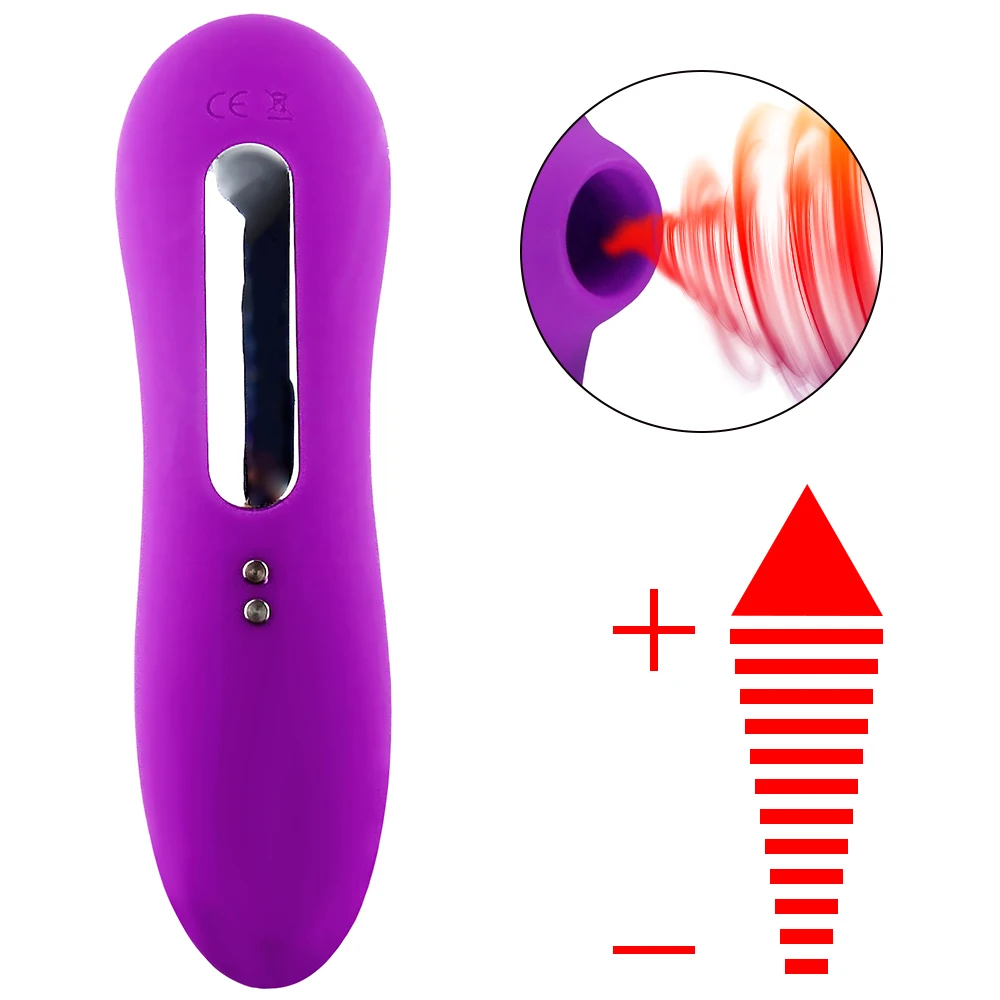 Magnetic Suction Charging Adult Female Clitoral Sucker Vacuum Vibrator Mouth Licking Nipples Sucking Tongue 8 Kinds Of Sex Toys