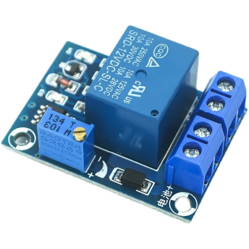 DC 12V Battery Undervoltage Low Voltage Cut off Automatic Switch Recovery Protection Module Charging Controller Protection Board