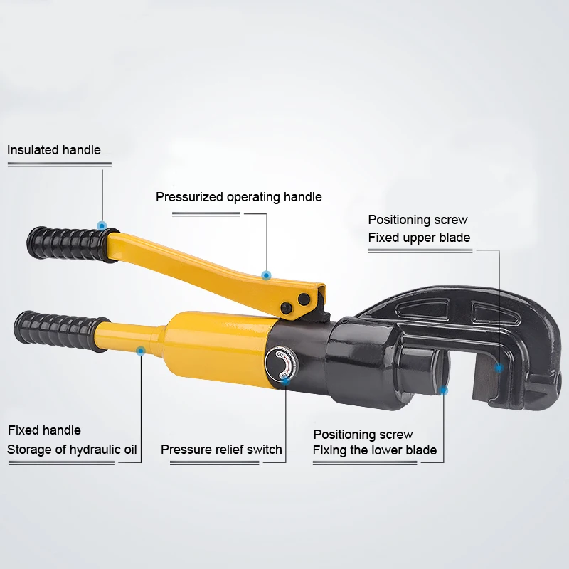 Fast Hydraulic Steel  Shear SC-12-16-22mm Hydraulic Shear Cutting Machine Shear with Strong Shear