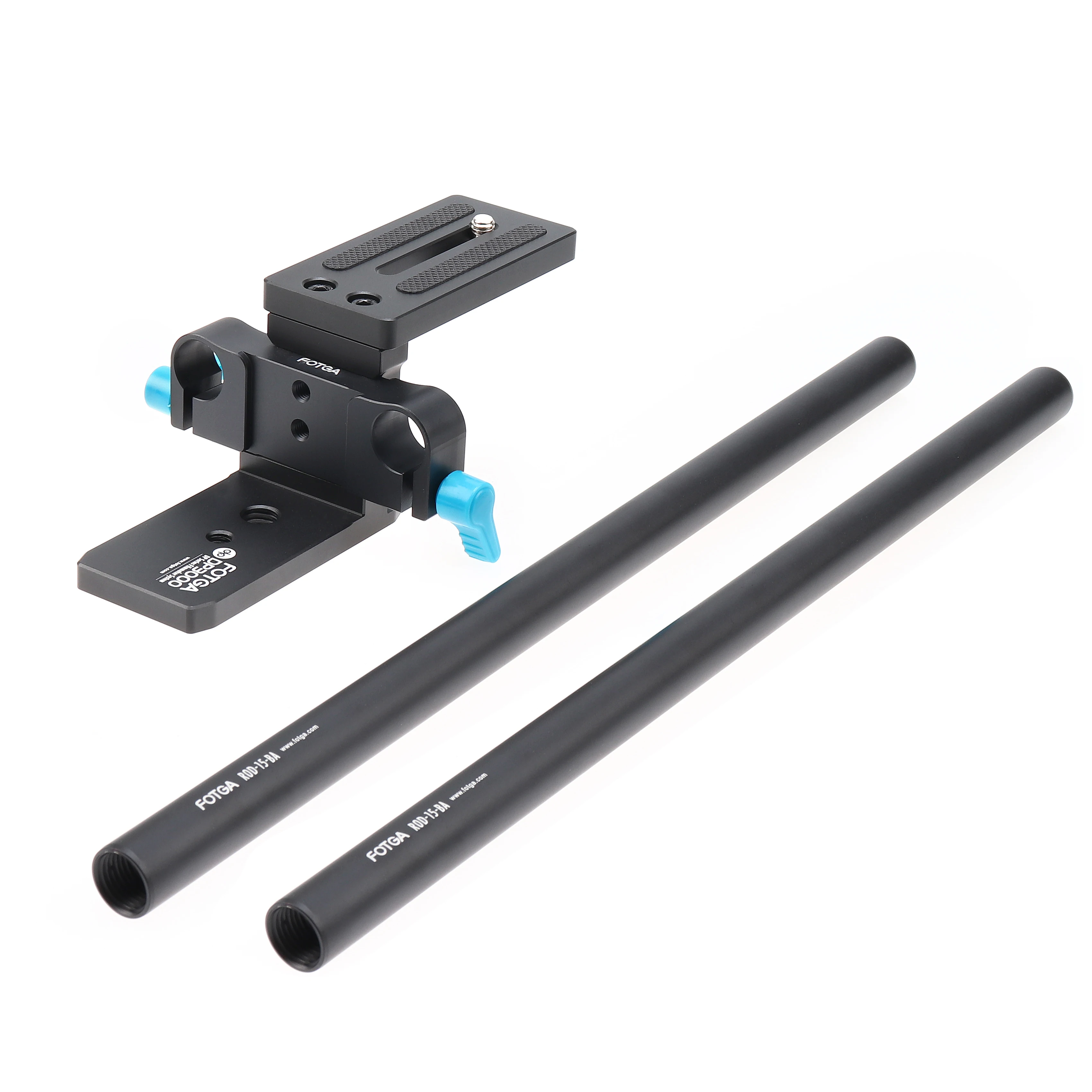 FOTGA DP3000 15mm Rail Rod Support Baseplate Mount For A7 A7R A7III A7RS GH4 GH5 GH6 A6500 BMPCC 1/4