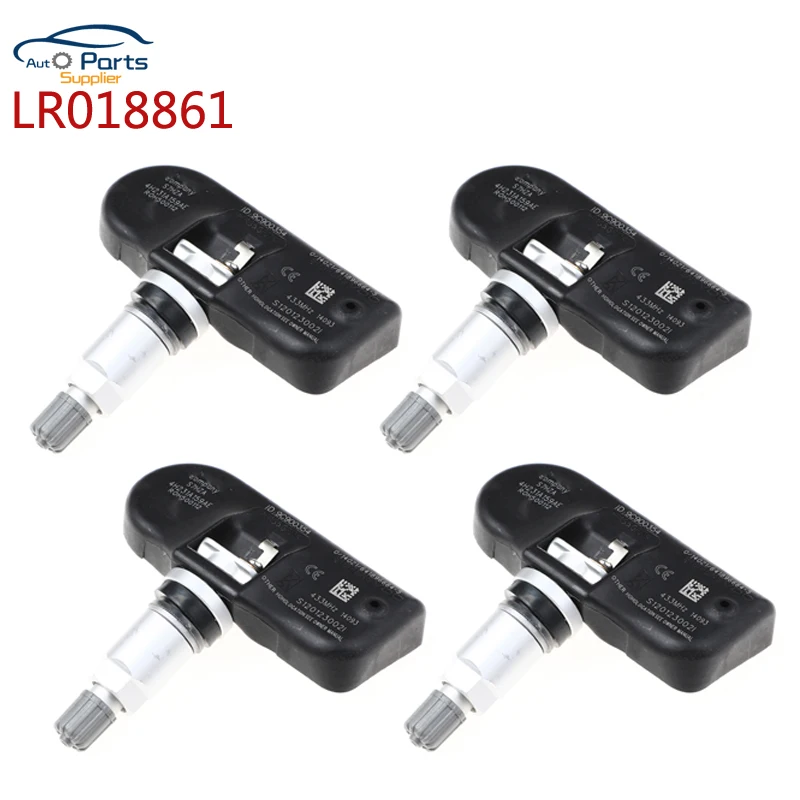 

4 Pcs LR018861 4H23-1A159-AE TPMS Tire Pressure Sensor 433MHZ For Jaguar Land Rover For XK8 2005-2006 For S-TYPE 2007-2008