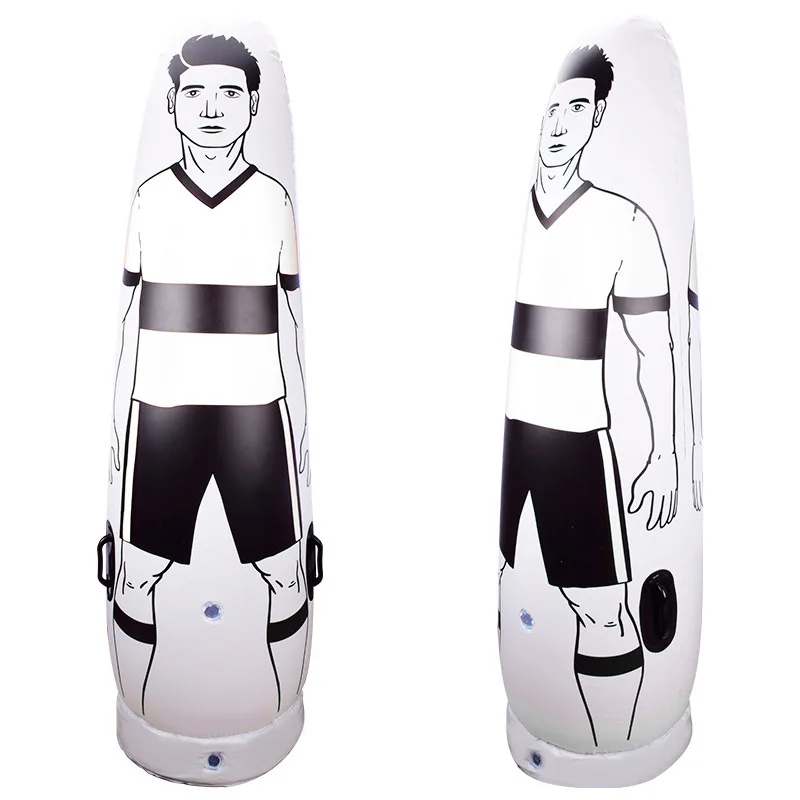 Inflatable Dummy SID Goalkeeper Defender Training Football Practice Tumbler Mannequin Shield Dummies for Free Kicks Sports Toys