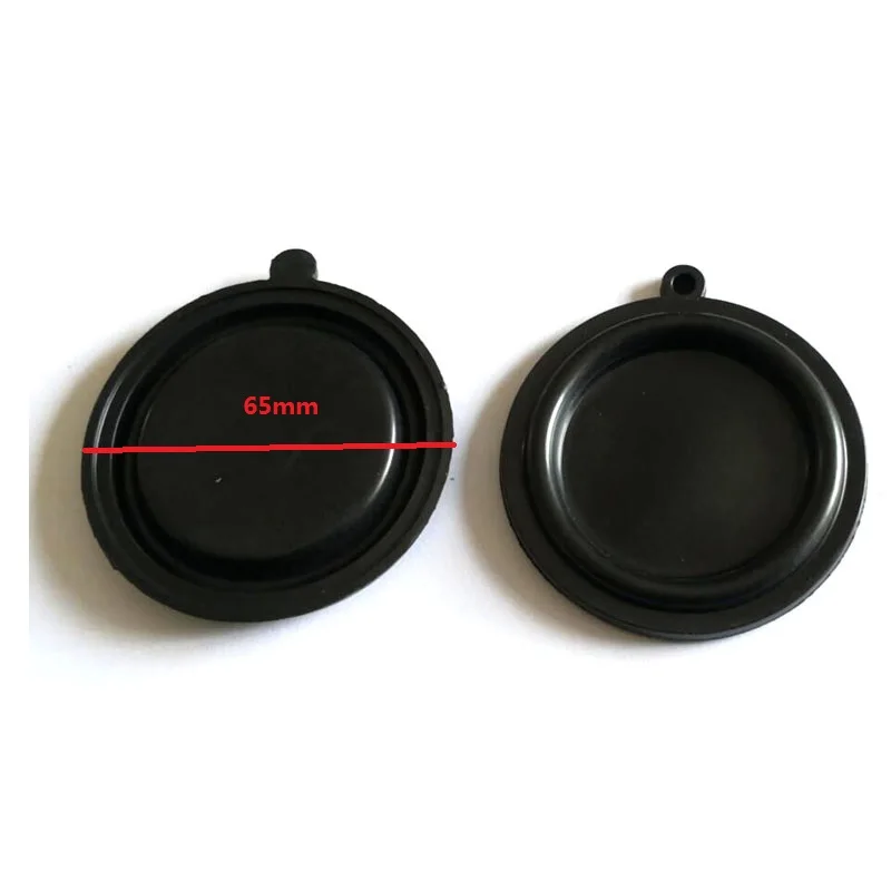 2PCS/lot gas water heater parts 65mm black rubber gasket for assembly valve with single ear