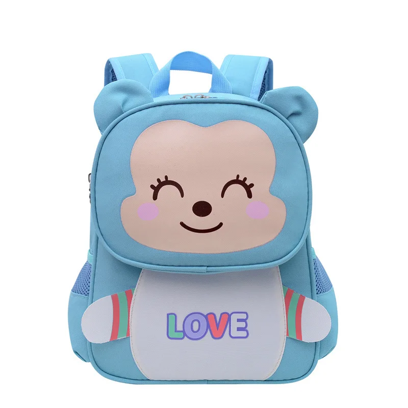 Cute Three-dimensional New Children\'s Backpack Kids Boys Girls Kindergarten School Bag Baby Trend Cartoon Casual Backpack