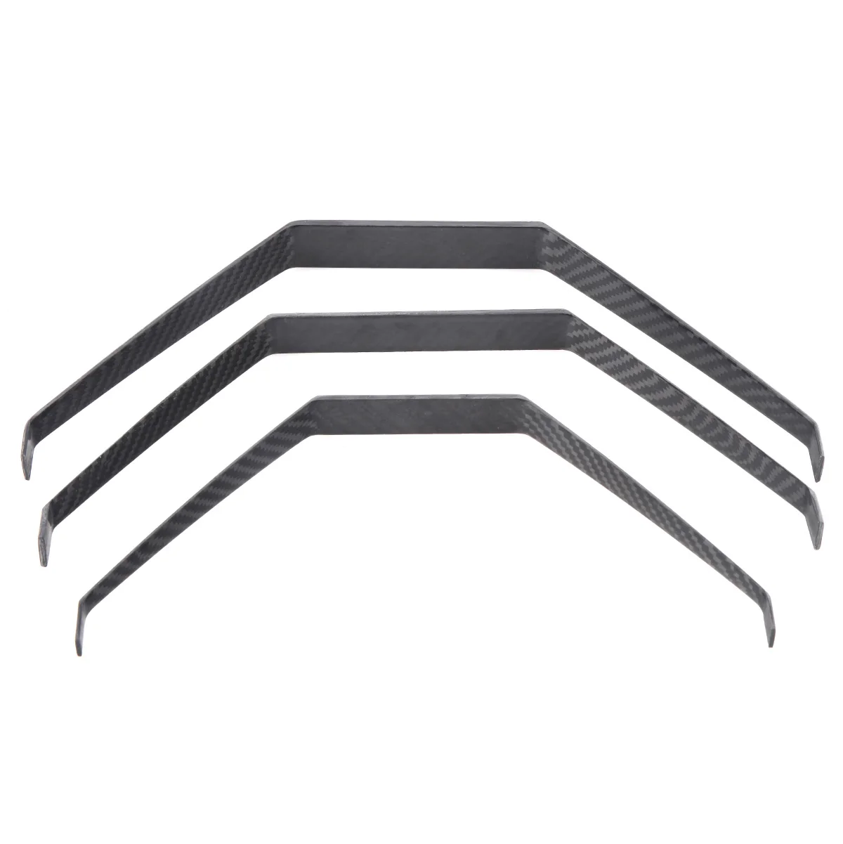 Carbon Fiber Gas Airplane Landing Gear Undercarriage Extra 260 50cc RC Aiaplane