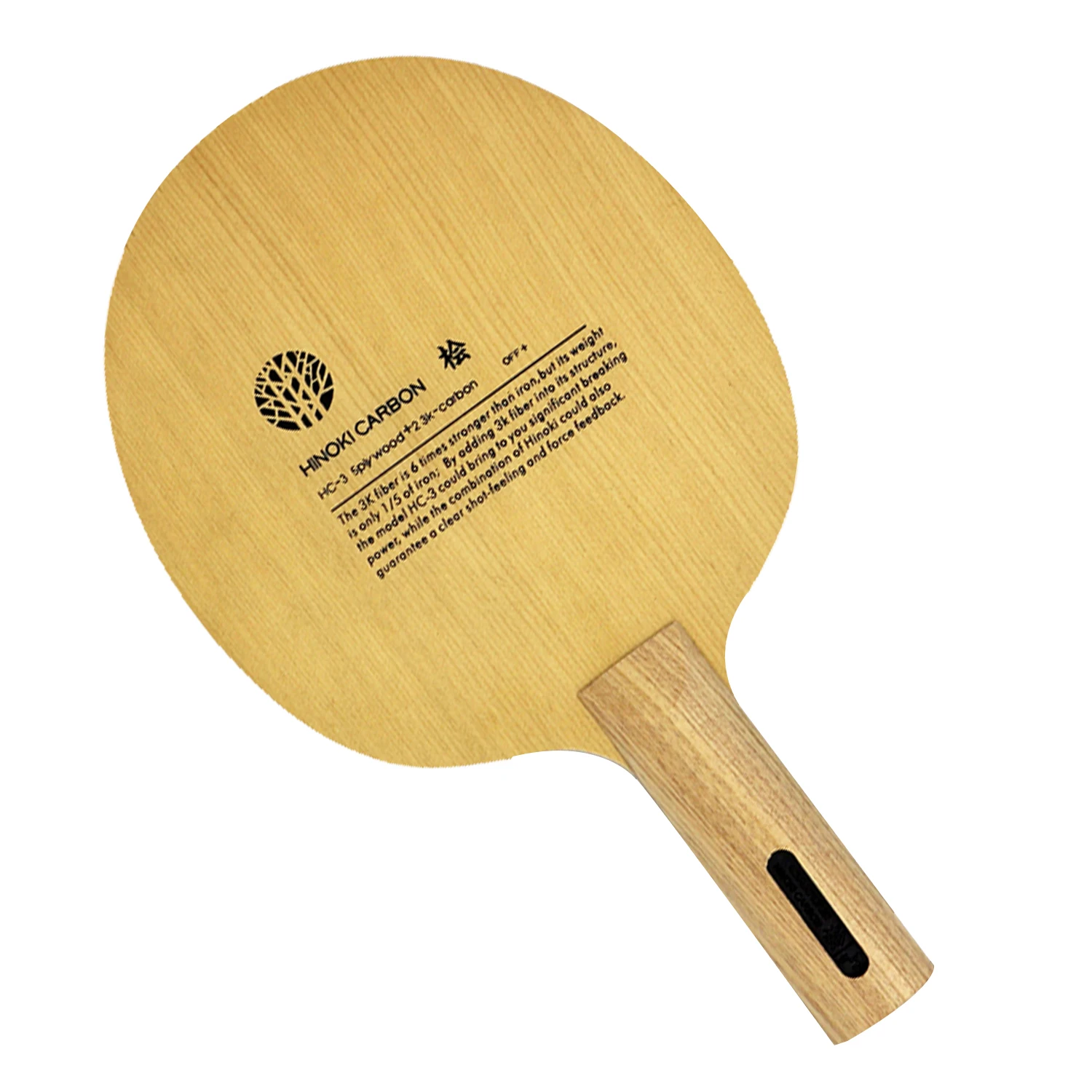 Sanwei HC.3S HC-3S HC 3S HC3S HINOKI Carbon OFF++ Table Tennis Blade for PingPong Racket