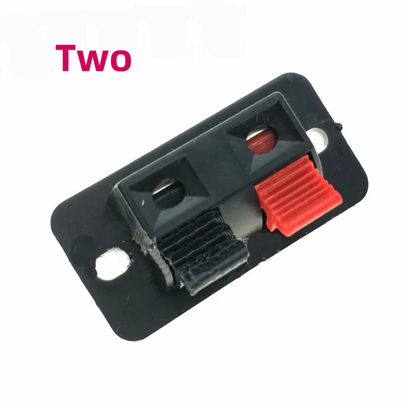 5คลิปลำโพงสายลำโพงคลิปสายไฟคลิปBreadboardคลิป/เสียงคลิป2P/4P 2-บิต/4-Bit