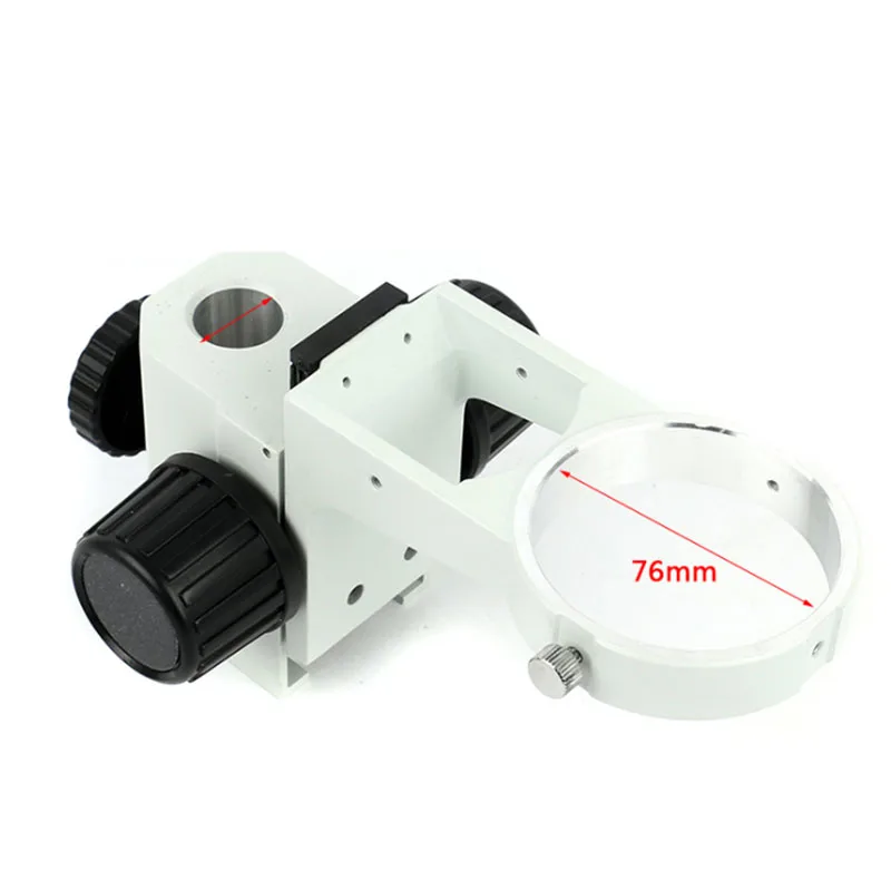 

76mm Diameter Adjustable Zoom Stere Microscopes Focusing Holder Focusing Bracket For Tinocular Microscope Binocular Microscope