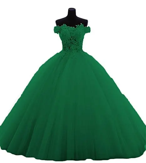 Angelsbrief barco-pescoço quinceanera vestidos de festa 15 anos sexy rendas apliques de luxo debutante vestidos de princesa plus size