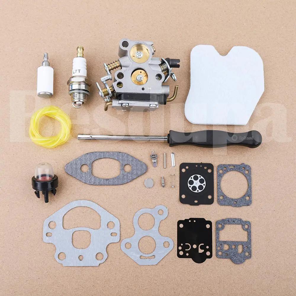 Carburetor with Repair kit Screw Driver Air Filter For Husqvarna 235 236 240 235e 236e 240e Chainsaw 574719402 545072601