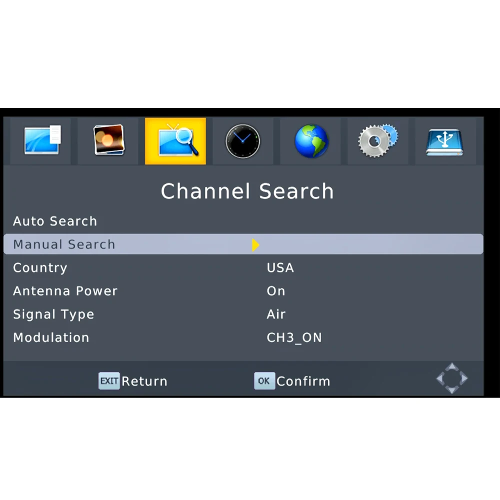 ATSC-T terrestrial Receiver TV Digital ATSC ทำงานได้ที่สหรัฐอเมริกาแคนาดาเม็กซิโกจูนเนอร์ทีวีเกาหลี ATSC-T ตัวแปลงสัญญาณ ATSC T