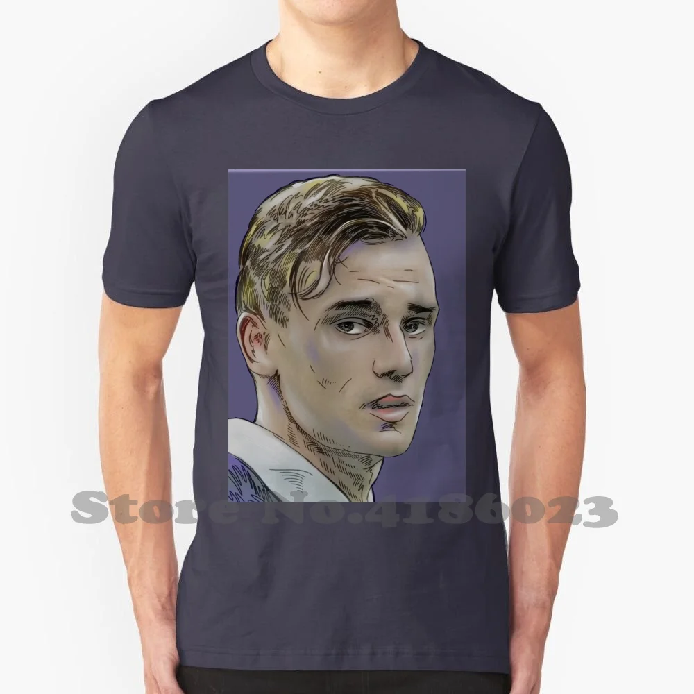 Antoine Griezmann 100% Cotton T-Shirt Griezmann France Madrid Football Sport