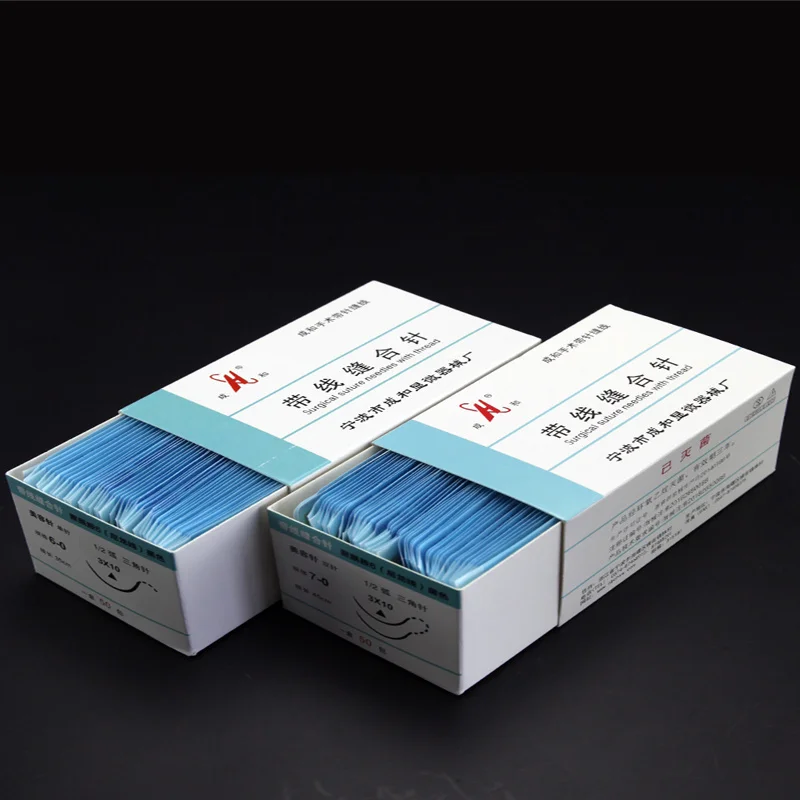 Chenghe Suture Needle With Thread Beauty Embedding Double Eyelid Surgery Tool Nylon Monofilament Suture To Cut Eyebrows And Lift