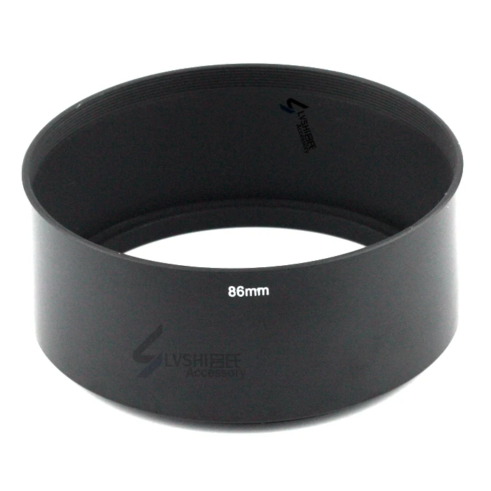 86mm 86 Professionelle Tele Metall Objektiv Haube 52mm Schraube In 86mm Filter Gewinde