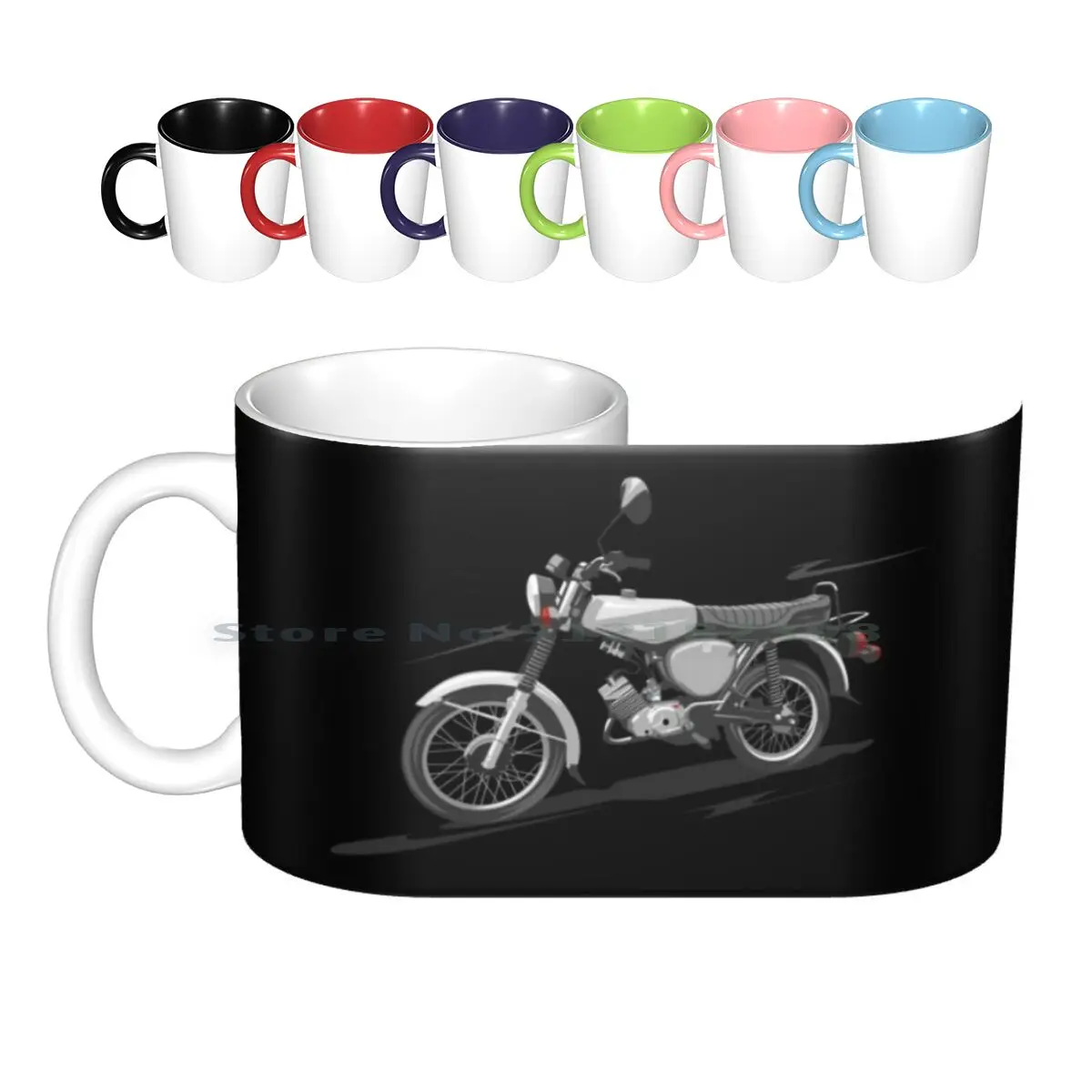 Simson S51 & Quot ; Low Style & Quot ; Ceramic Mugs Coffee Cups Milk Tea Mug Swallow Swallow Swallow Enthusiast Swallow Tuning