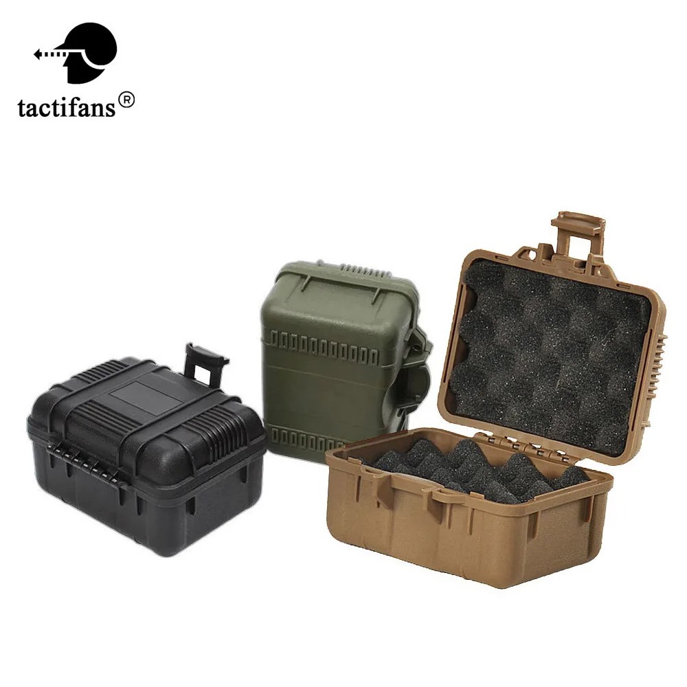 Caja de Herramientas táctica de plástico, caja de herramientas de punto rojo, estuche de seguridad a prueba de golpes, Airsoft, caza, vista, estuche protector