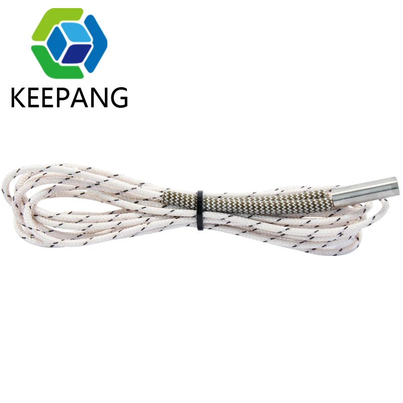 

Нагревательная трубка KINGROON KP3S для 3D принтера, 6*20 мм, 24 В, 50 Вт, Нагреватель картриджа, кабель 1 м для V6, J-Head, экструдер KP3S, запчасти для 3D-принтера