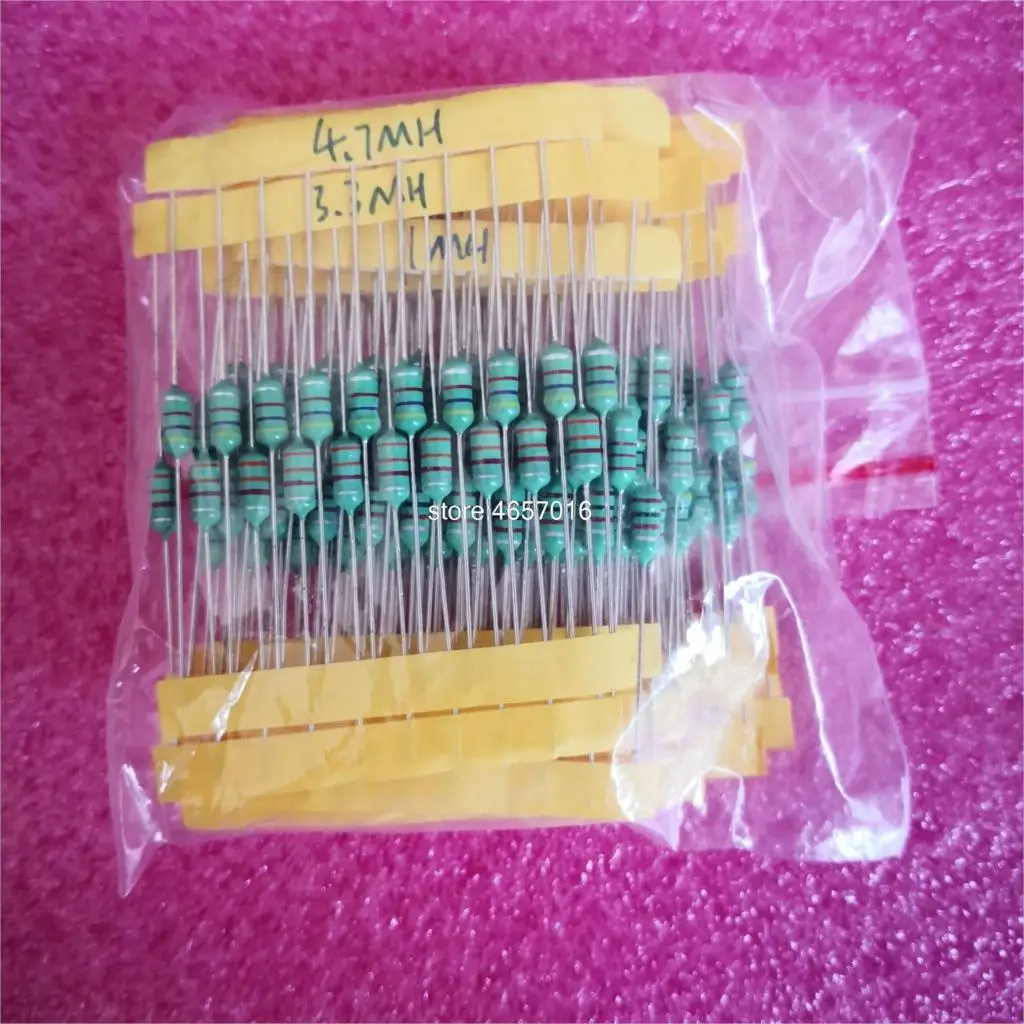 200PCS 20 Value 0.5W Assorted Color Wheel Inductor Kit 10% Tolerance Set