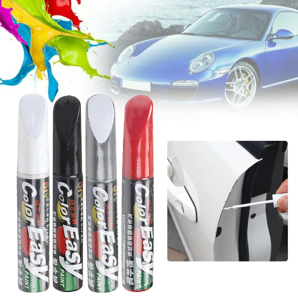 Car Scratch Repair Paint Pen Car Fix It Pros Pen Brush Auto Scratch Tools Fix Mend Remover Cars Fixer Clear Painting Pen Tool