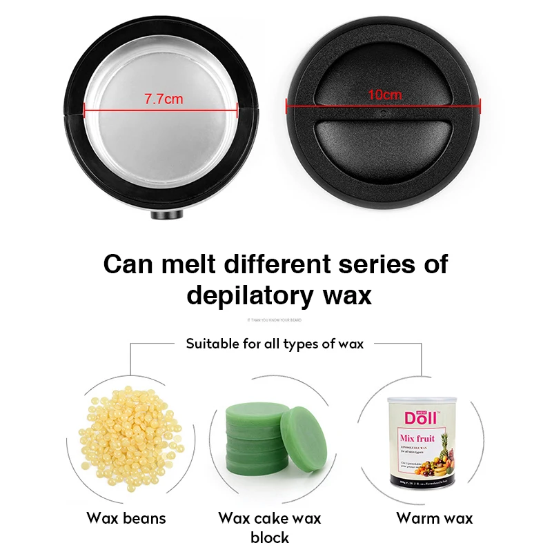 เทียนไฟฟ้าร้อนเครื่องขี้ผึ้งพาราฟินหม้อกำจัดขน Waxing เครื่อง Wax-Melt เครื่องกำจัดขน Quick เครื่องทำความร้อน
