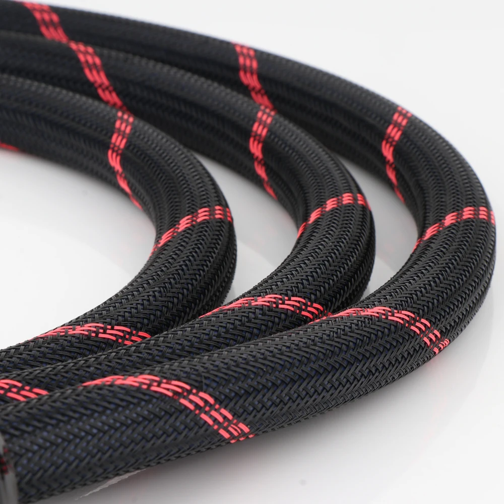 Cavo di alimentazione ca di rame rosso di qualità superiore con P-079E/connettore placcato in oro di versione ue/usa e connettore IEC