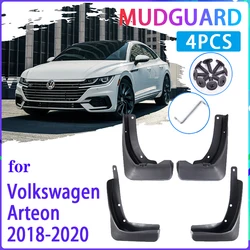 4 PCS Car MudFlaps for Volkswagen VW Arteon 2018 2019 2020 Mudguard Splash Guards Fender Auto Accessories