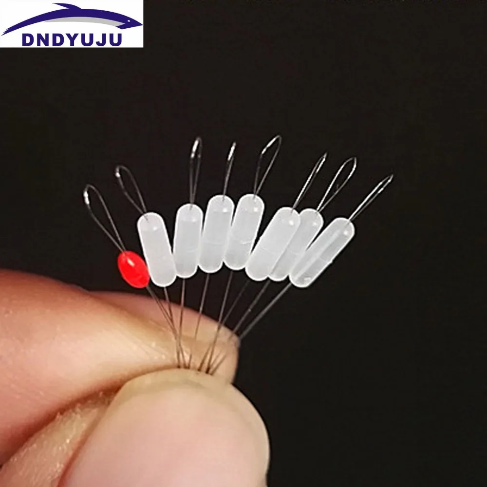 DNDYUJU 10Set/80pcs Profession Fishing Sports Space Beans Floating Seat Fishing Pin Fishing Tackle Fishing Supplies