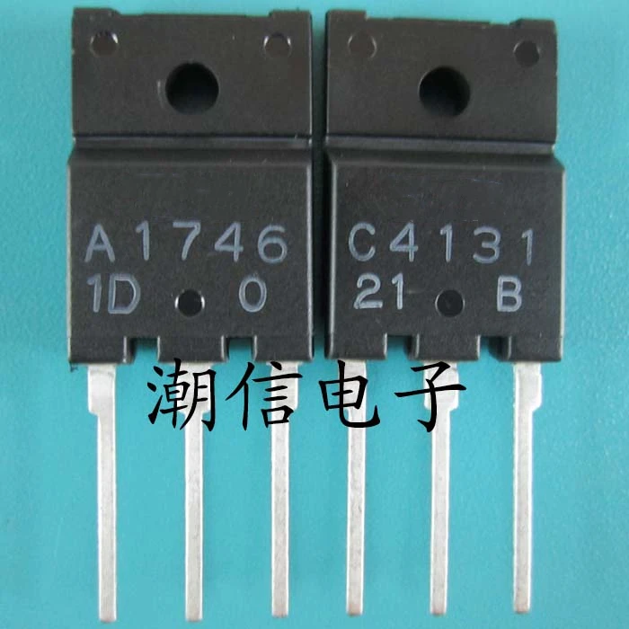 10pcs/lot A1746 C4131 TO-3P (5pcs 2SA1746 + 5pcs 2SC4131)  new