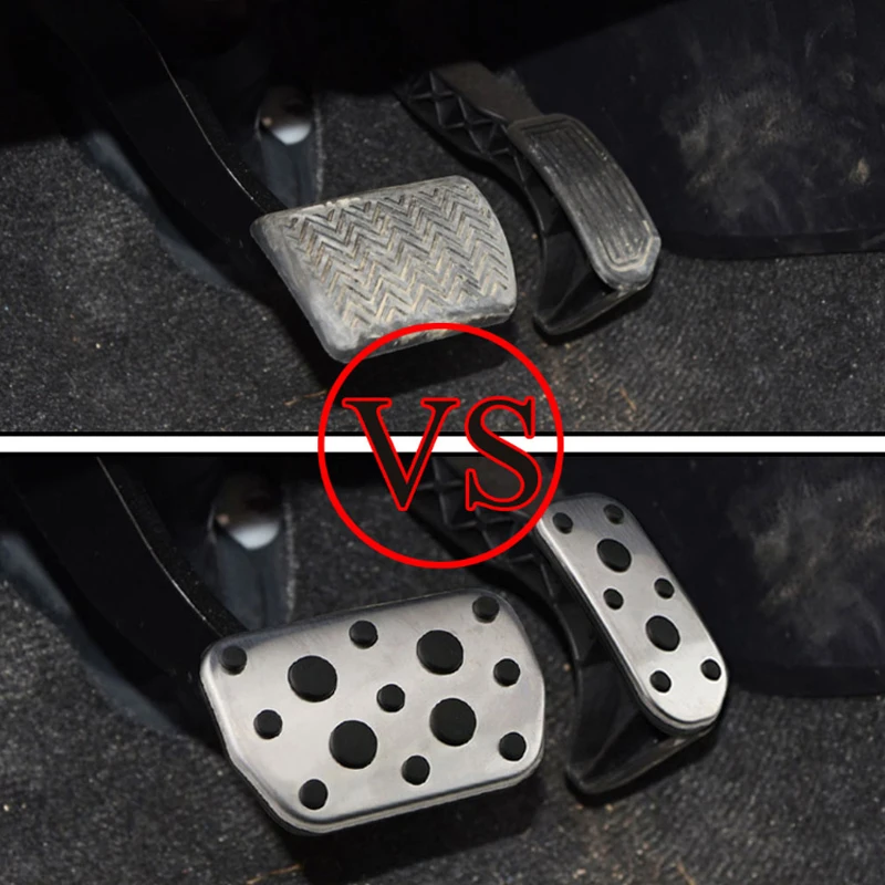 FOAL BURNING For Toyota Corolla RAV4 Auris Avensis Prius Facelift For Lexus NX Stainless Steel Car Pedal Cover AT Pedals