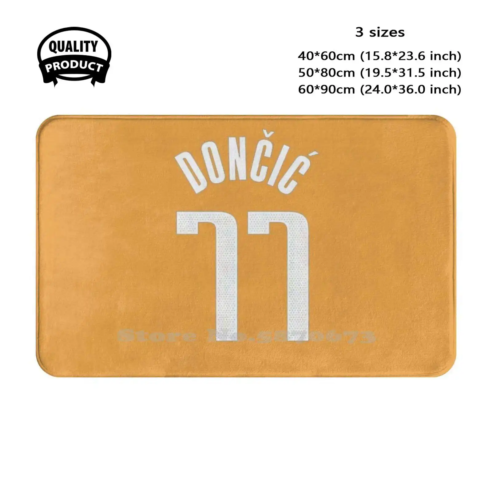 Luka Doncic Jersey Soft Cushion Home Carpet Door Mat Car Rug Croatia Basketball Dirk Nowitzki Halleluka Lyrics Halleluka Song