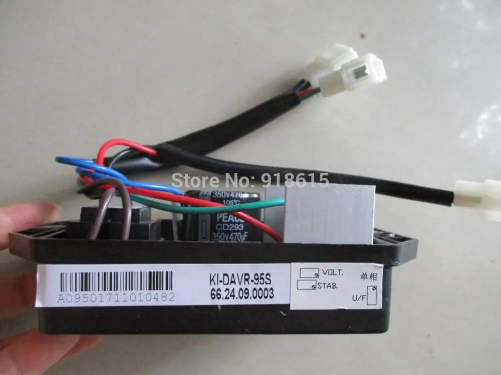 KI-DAVR-95S PLY-DAVR-95S KDE12EA KDE12E KDE12STA KDE12000EA AVR REGULATOR 8 WIRES SINGLE PHASE KIPOR GENERATOR PARTS