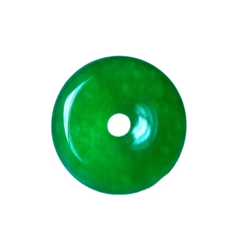 

Wholesale New Rich Green Natural Grade Jadeite Necklaces Amulet Pendant