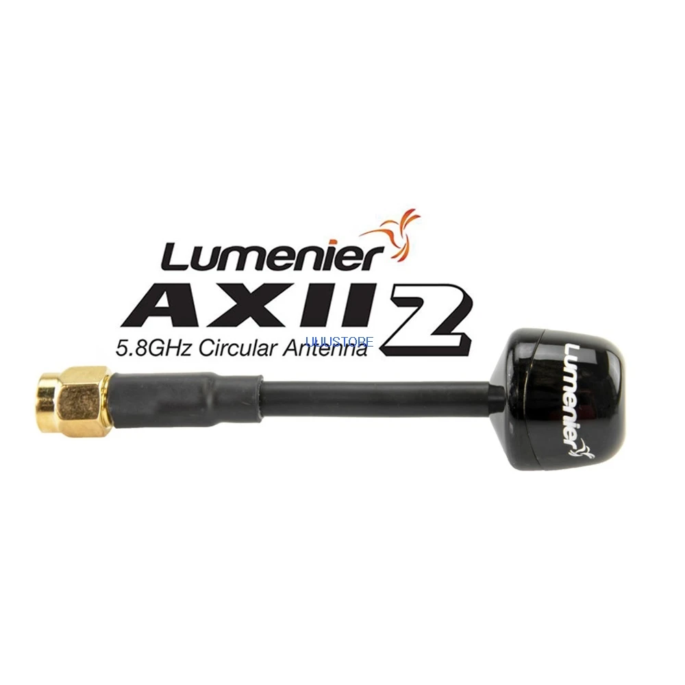 

1/2 Pieces New Lumenier AXII 2 5.8GHz 2.2dBi Gain FPV Antenna RHCP SMA For RC FPV Racing Drone Transmitter