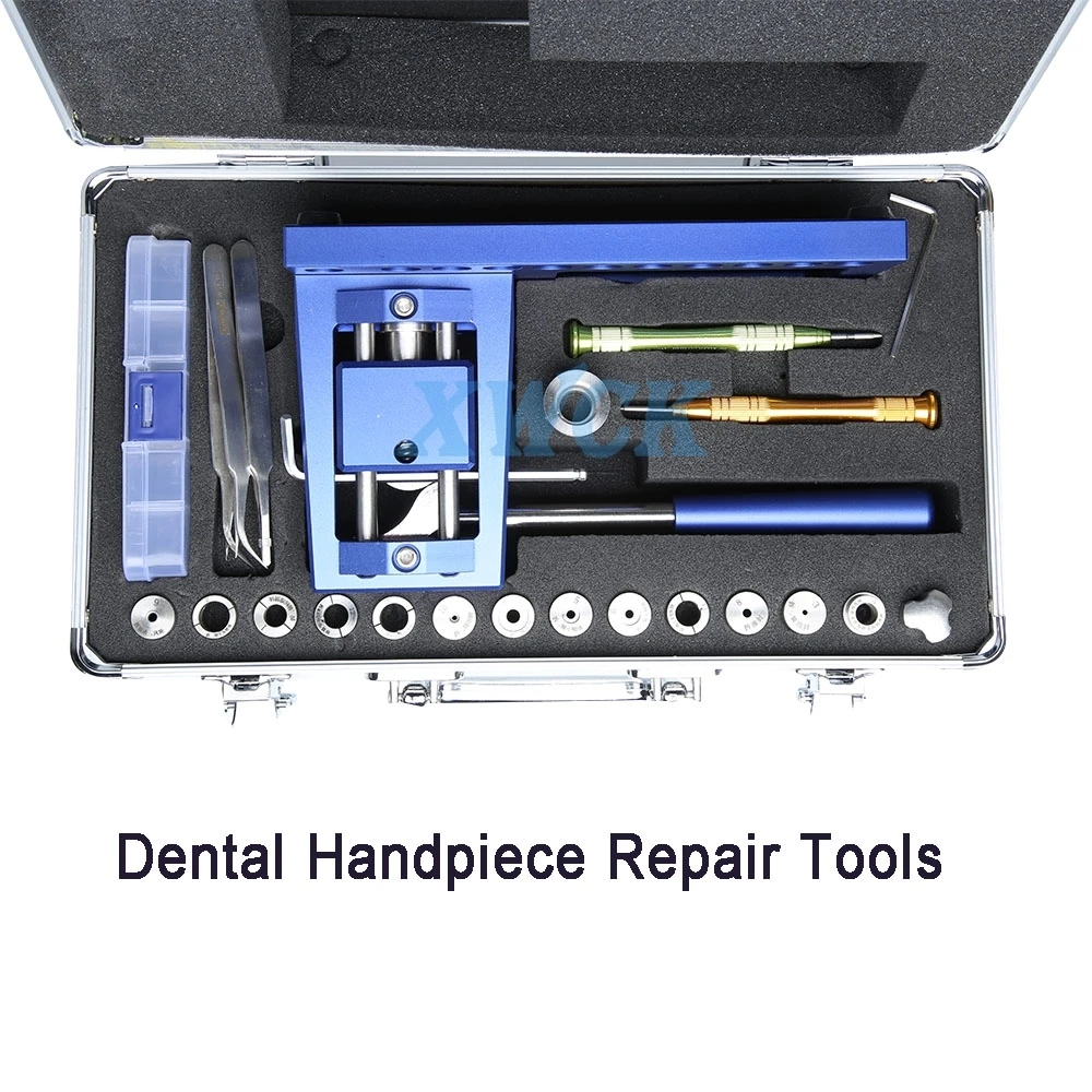 1set Professional Dental Handpiece Repair Kit  Handpiece Maintenance Tools Dental Equipment Cartridge Handpiece Repair Tool box