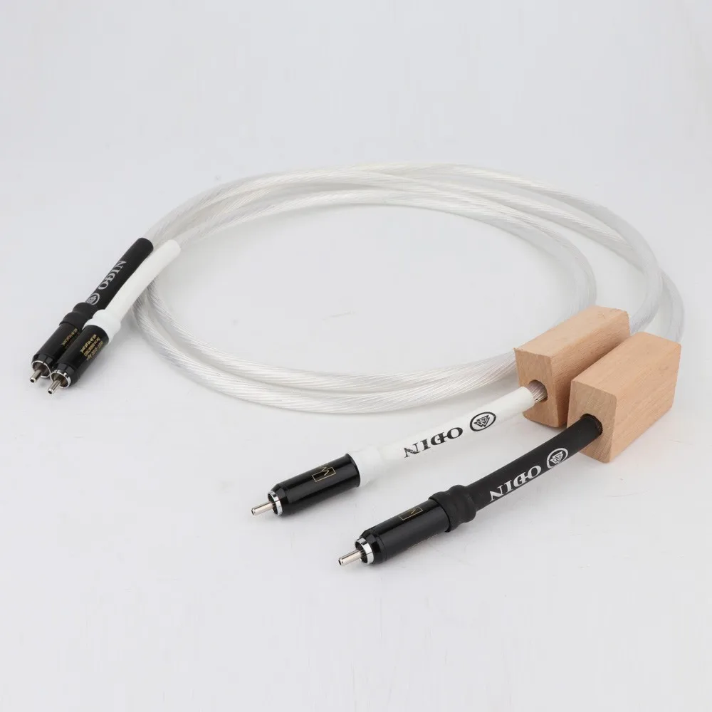 Nordost ODIN 2 fever audio RCA signal cable double lotus sterling silver audio cable CD amplifier tube cable