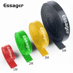 Essager Cable Organizer Wire Winder Clip słuchawka uchwyt myszy ładowarka przewód Protector Management dla iPhone ochrona kabla USB