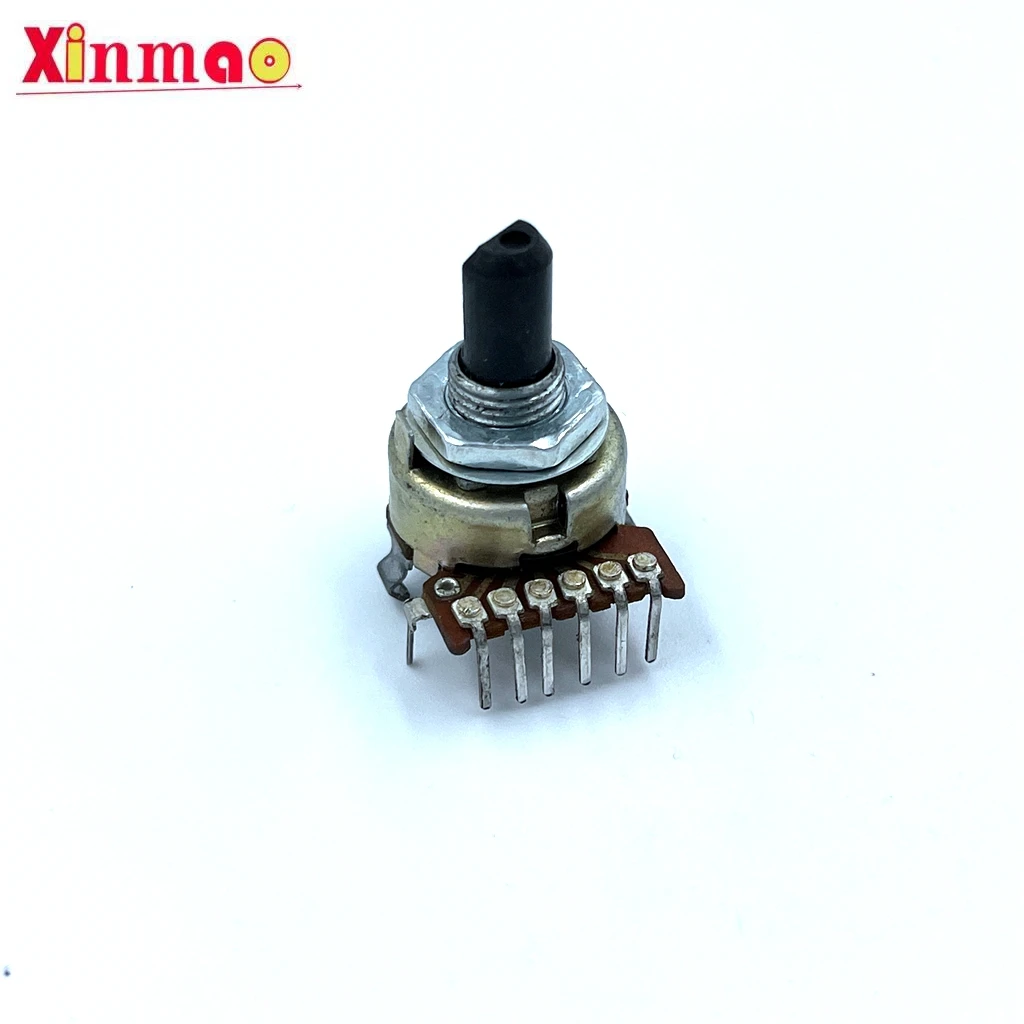 Genuine Panasonic 161 double potentiometer b50k shaft length wrapped thread 15mm6 pin volume potentiometer